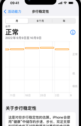 龙华iPhone手机维修如何在iPhone开启'步行稳定性通知'