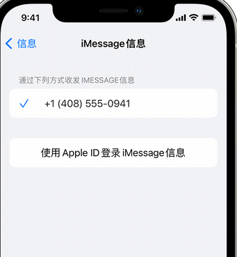 龙华apple维修iPhone上无法正常发送iMessage信息 