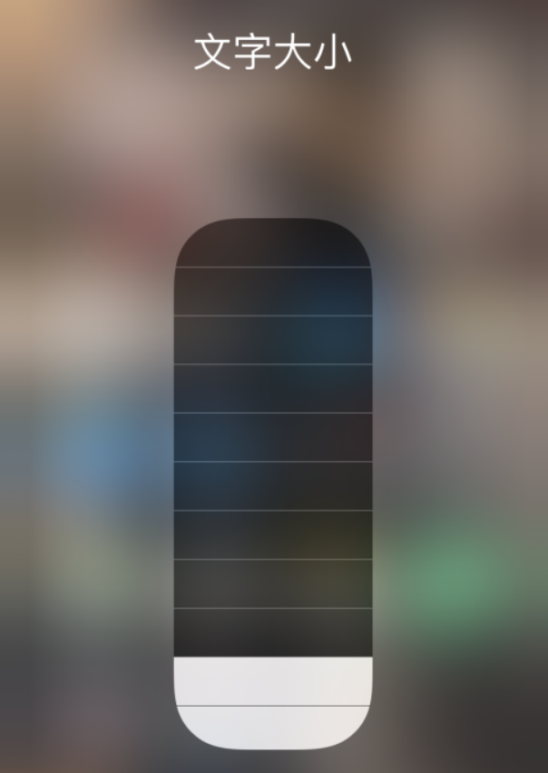 龙华苹果手机维修分享小技巧：在 iPhone 控制中心快速调节字体大小 